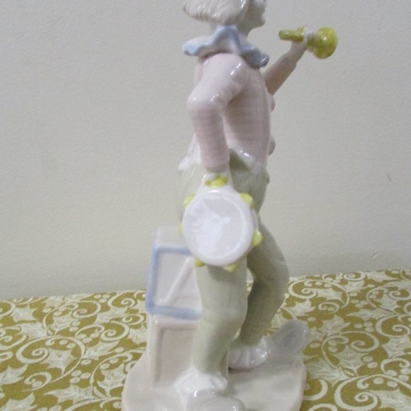 Vintage Paul Sebastian 12" Cerami Porcelain Clown Figurine Excellent new - Picture 7 of 12